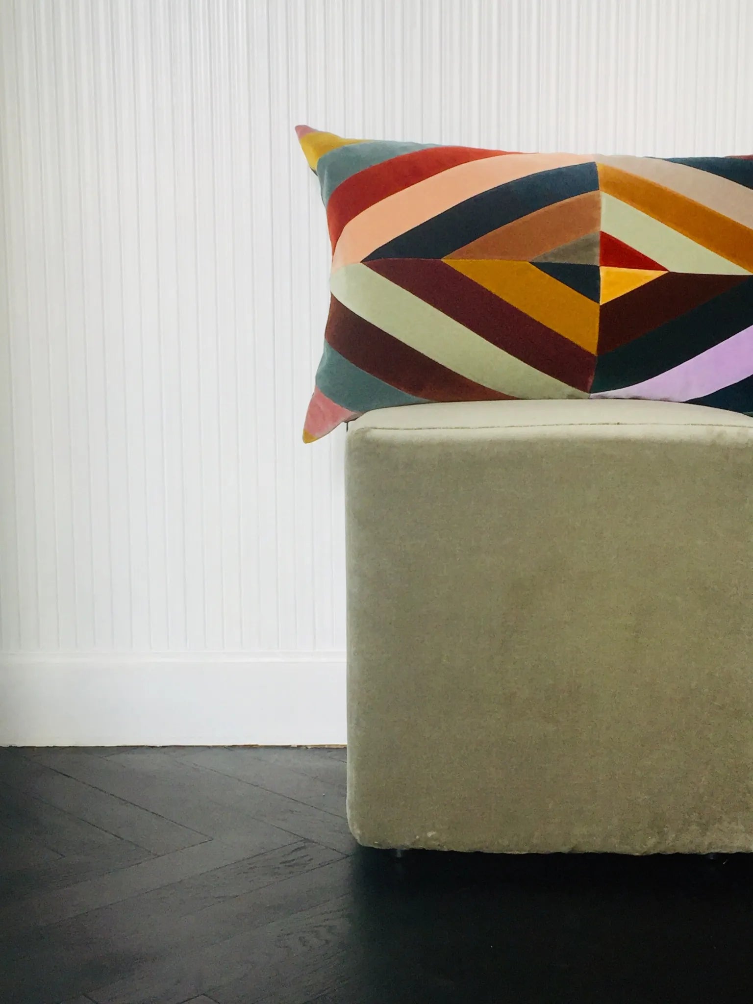 Liv Velvet Cushion 40×70 cm · Dust | Christina Lundsteen Liv Velvet Cushion 40×70 cm · Dust | Christina Lundsteen