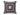 Square handmade velvet throw pillow by Christina Lundsteen