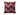 Square handmade velvet throw pillow by Christina Lundsteen